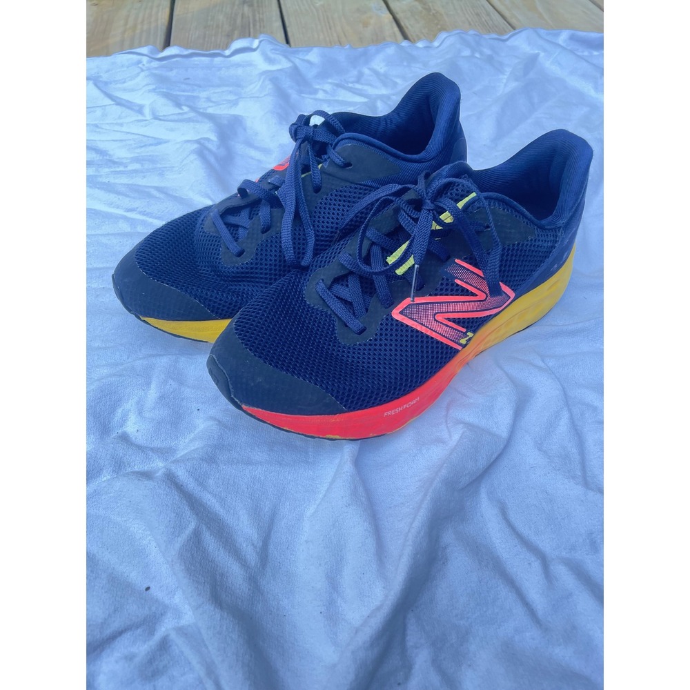 New Balance Fresh Foam Arishi v4 Navy Pink Yellow Running Shoes GPARIKB4 Women 5 - Picture 3 of 8